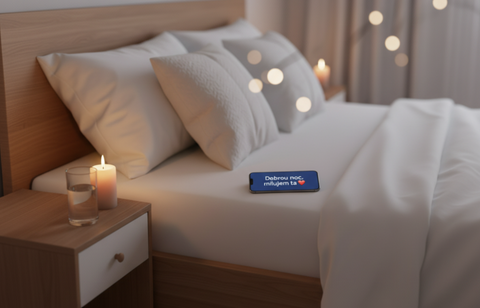 Prianie na dobrú noc z lásky - harmónia, spánok a romantika