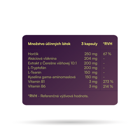 Hevi™ Deep Sleep Magnesium+ zloženie