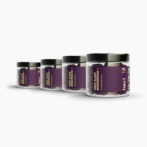 Hevi™ Deep Sleep Magnesium+ štvorbalenie