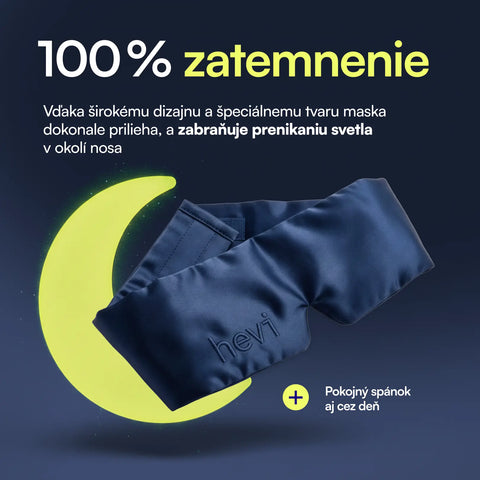 Hevi™ Hodvábna maska na spanie