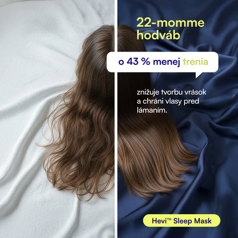 Hevi™ Hodvábna maska na spanie