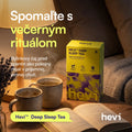 Zloženie bylinkového čaju Hevi™ Deep Sleep Tea