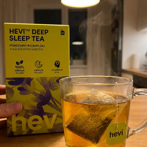Spokojný zákazník Hevi – Hevi Deep Sleep Tea (čaj na spánok)