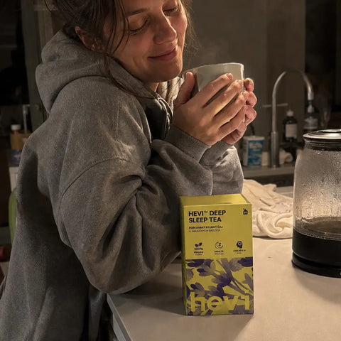 Spokojný zákazník Hevi – Hevi Deep Sleep Tea (čaj na spánok)
