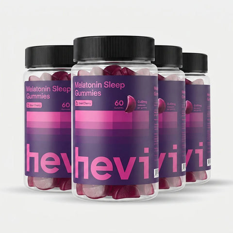 Hevi™ Melatonin Gummies – želatínové gumíky s melatonínom - 4 kusy
