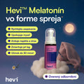 Benefity melatonínového spreja Hevi™ – rýchlejšie zaspávanie