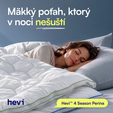 Problém: perina príliš tenká v zime – Hevi™ 4 Seasons