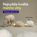 Detail prešívania periny Hevi™ Perina Merino