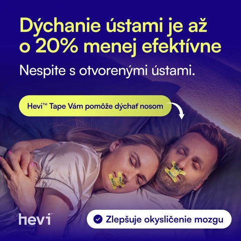Ako funguje páska na ústa Hevi™ Tape
