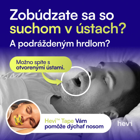 Recenzia zákazníka na pásku na ústa Hevi™ Tape